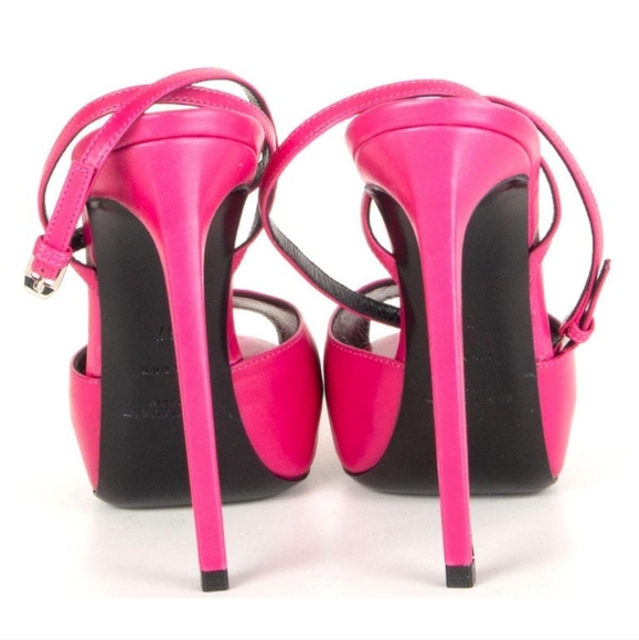 Saint Laurent  Pink Plataform Sandals, size 36 - Picture 3 of 15